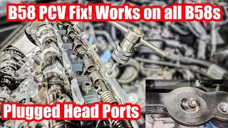 PCV Delete that works on all B58 Engines! **Plugged Headport DIY**