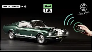 Building a 1:6 Mustang GT500 from DeAgostini. Part 3. Packs 6,7 and 8.