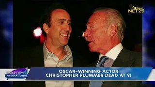 Oscar-winning actor Christopher Plummer dead at 91