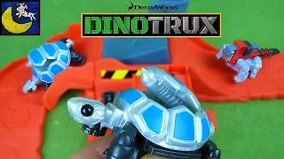 Dinotrux Tiptop Toolin' Bay Playset with Tortools and Waldo! New Dinotrux 2016 Toys!