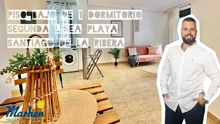 Piso en planta baja en Santiago de la Ribera. Se vende. 1 dormitorio