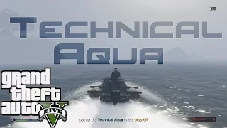 GTA 5- How to get the Technical Aqua!