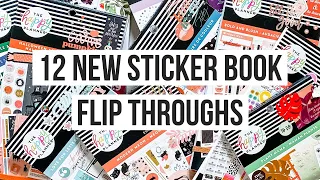 Flip Throughs of ALL the New Happy Planner Sticker Books I Bought From the Fall 2021 Release! 12!