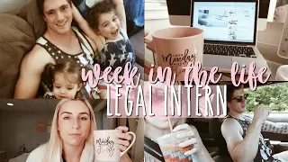 WEEK (sort of) IN THE LIFE | LEGAL INTERN