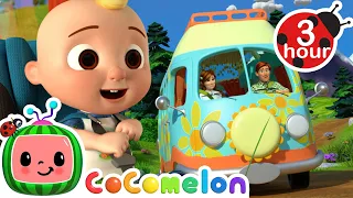 Wheels on the Camper Van Sing Along 🚐 CoComelon - Nursery Rhymes and Kids Songs | After School Club