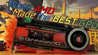 When AMD Stuck 2 Graphics Cards Together - The HD4870X2