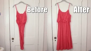 How To Fix The Static In A Cling Dress || TIPS AND TRICKS