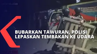 Bubarkan Tawuran Antara 2 Warga di Makassar, Polisi Lepaskan Tembakan ke Udara