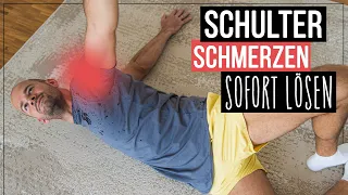 Schulterschmerzen mit DIESER Übung behandeln - Impingement Syndrom - Schulter Dehnen