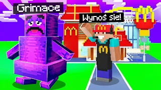 Zwolniłem GRIMACE Jako PRACOWNIK McDonald's! *był smutny*