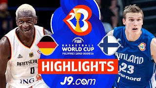 Germany 🇩🇪 vs Finland 🇫🇮 | J9 Highlights | FIBA Basketball World Cup 2023