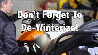 How To De-Winterize (Spring Tune) Your Sea Doo 4-TEC Personal Watercraft Jet Ski