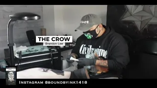@BOUNDBYINK1418 The Crow Brandon Lee Tattoo Piece