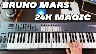 Bruno Mars - 24K Magic (Synth Cover Novation Launchkey 61 mk2)