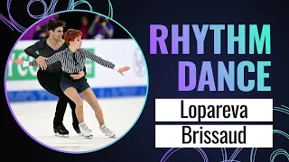 LOPAREVA / BRISSAUD (FRA) | Ice Dance Rhythm Dance | Kaunas 2024 | #EuroFigure