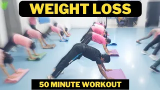 50 Minute Workout | Weight Loss Video | Zumba Fitness With Unique Beats | Vivek Sir