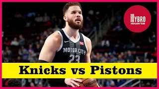 New York Knicks vs Detroit Pistons-Full NBA Highlights (February 8, 2019) NBA Season 2018-19