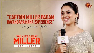 Priyanka Mohan on the Grand Release of Captain Miller! | Audio Launch - Red carpet | Sun TV