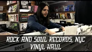 ROCK AND SOUL RECORDS, NYC - VINYL HAUL -  Lynyrd Skynyrd, Alice Cooper & More!