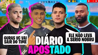 DIÁRIO APOSTADO! NOBRU PEDIU PRA JOGAREM SÉRIO E GURAS TROLLOU! FT. CEROL E RUSTY!