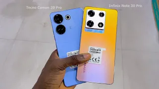 Infinix Note 30 Pro vs Tecno Camon 20 Pro: don't buy until you watch this!