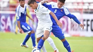 Uzbekistan vs Nepal: AFC U-16 Championship 2014