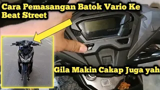 CARA MEMASANG BATOK VARIO PADA MOTOR BEAT STREET 2022 || GILA MAKIN KEREN 😎❗❗#beatstreet2022 #viral