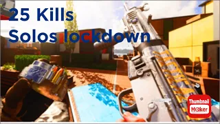 25 kill!! MP5/TAQ V,solo Vondel lockdown quads gameplay No commentary