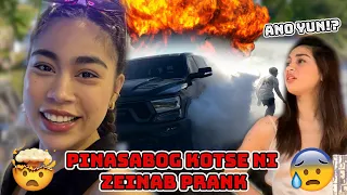 PINASABOG KOTSE NI ZEINAB PRANK