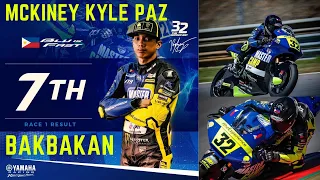 MCKINLEY KYLE PAZ P7 MOTO2 RACE | BAKBAKAN HIGHLIGHTS | ROAD TO MOTO GP 🇵🇭