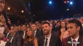 OLHA O QUE NEYMAR DISSE NA PREMIAÇÃO DE MELHOR DO MUNDO 2017