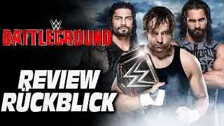 WWE Battleground 2016 RÜCKBLICK / REVIEW