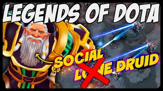 Social Druid?! Reverse Heroes Legends of Dota!