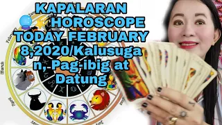 KAPALARAN 🔮🌠HOROSCOPE TODAY FEBRUARY 8,2020/Kalusugan, Pag-ibig at Datung-Apple Paguio7