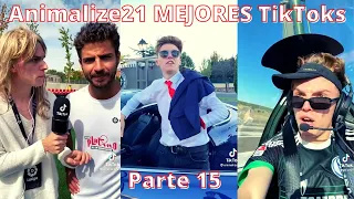 Animalize21😂 MEJORES TikToks | Parte 15 (si te ríes pierdes)