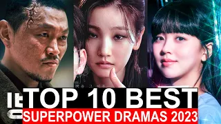 Top 10 Best Superpower Korean Series Of 2023 | Best Kdrama To Watch On Netflix, Disney, Viki 2023