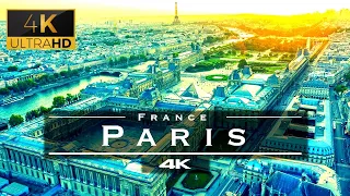 Paris  4K France  - Siddiqee relaxing film With Calming Music