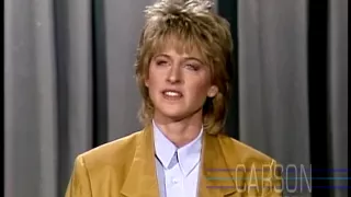 Ellen DeGeneres Early Stand Up Comedy Routine on "The Tonight Show Starring Johnny Carson" in 1987