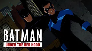 Batman y NIghtwing se enfrentan a Red Hood | Batman: Under the Red Hood