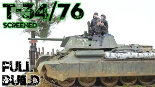 T-34/76 SCREENED: Watch A Full Build Of The Iconic WW2 Tank In 1/35 scale