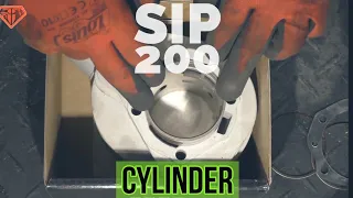 new SIP 200cc vespa CYLINDER | pnp & O-tuning |