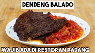 Dendeng Balado Padang | Menu  Yang Wajib Ada Di Restoran Padang