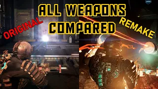 Remake vs Original Dead Space Weapon Comparison