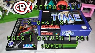 CeX Retro Haul - Boxed SNES, MegaDrive, Saturn, PS1 & More