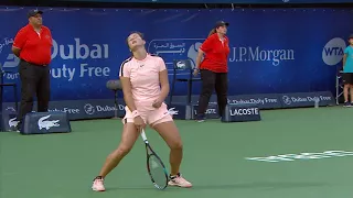 Kasatkina d. Muguruza - Dubai Tennis 2018 - SF WTA Highlights