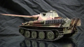 1/35th scale vintage Dragon panther ausf.f tank
