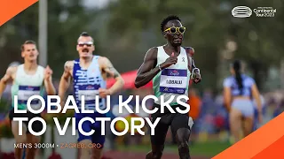 Lobalu wins the 3000m in Zagreb | Continental Tour Gold 2023