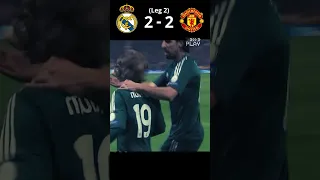 Highlights Manchester United vs Real Madrid 2013 UEFA Champions League #youtube #shorts #football