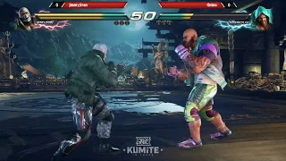 Tekken 7 Top 32 @KITX - JimmyJTran (Bryan) vs Grims (Markduk)