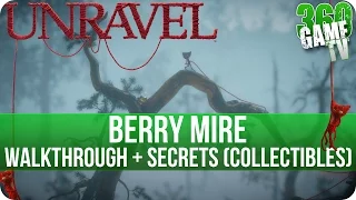 Unravel - Chapter 3 (Berry Mire) Walkthrough incl all Secrets (Collectible Locations) - Pacifist